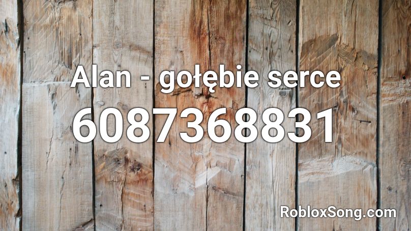 Alan - gołębie serce Roblox ID
