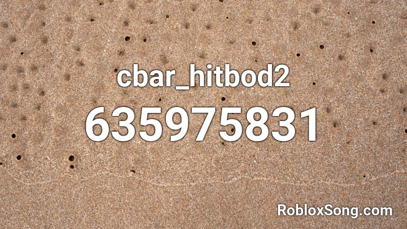 cbar_hitbod2 Roblox ID
