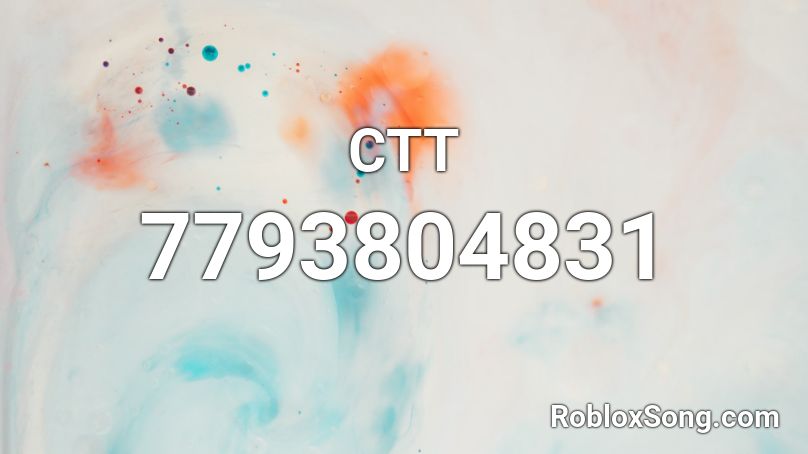 CTT Roblox ID