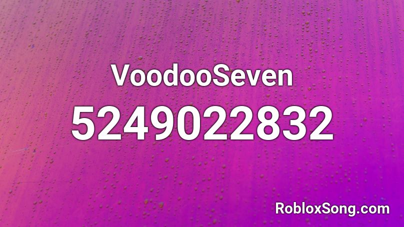 VoodooSeven Roblox ID