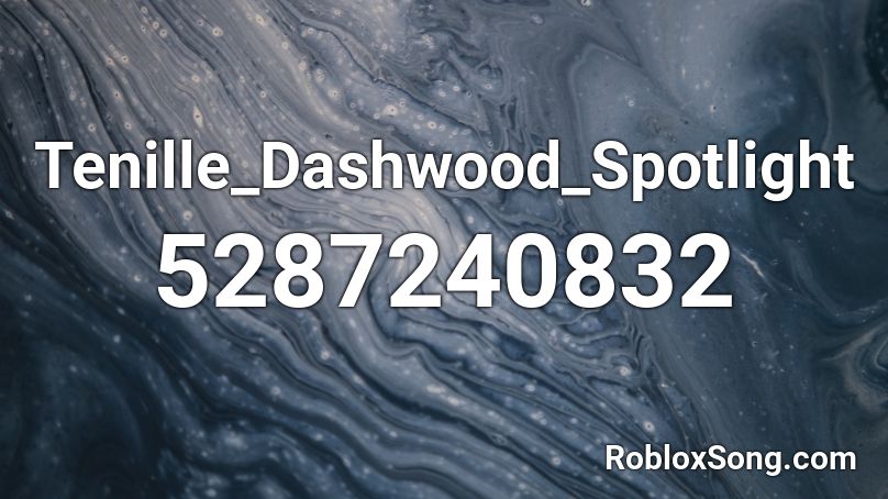 Tenille_Dashwood_Spotlight Roblox ID