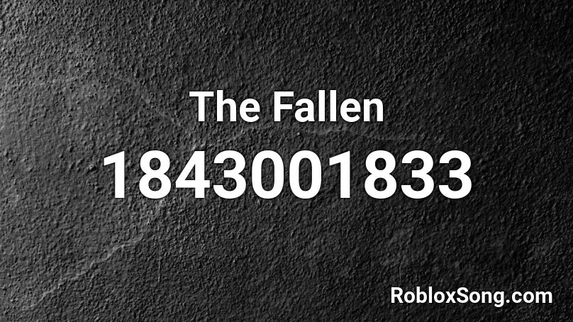 The Fallen Roblox ID