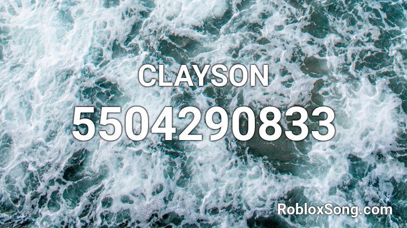 CLAYSON Roblox ID