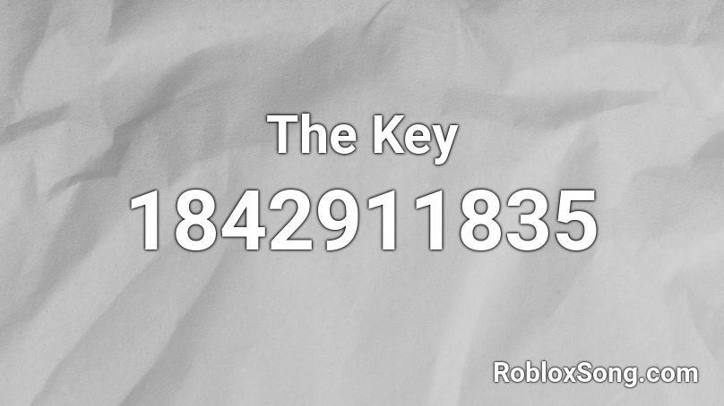 The Key Roblox ID