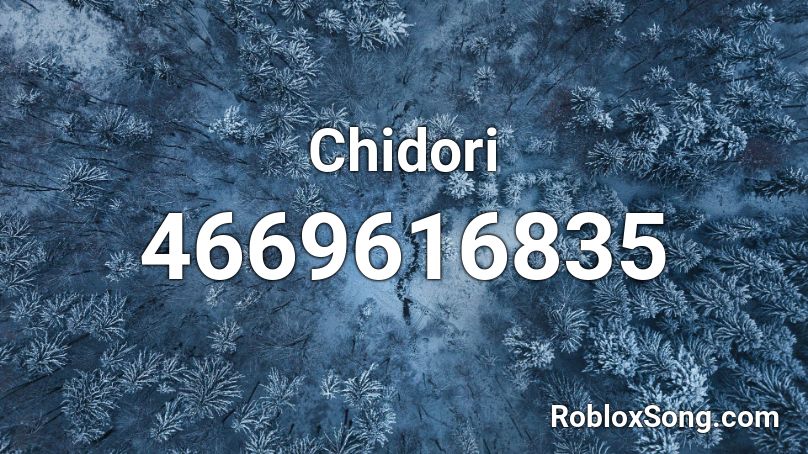 Chidori Roblox ID