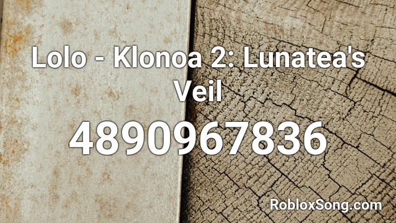 Lolo - Klonoa 2: Lunatea's Veil Roblox ID