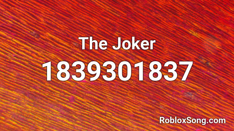 The Joker Roblox ID