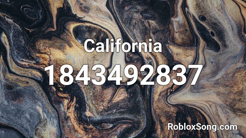 California Roblox ID