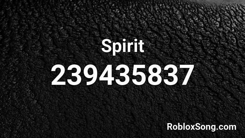 Spirit Roblox ID