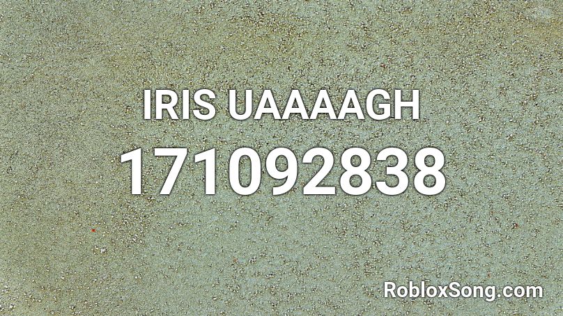 IRIS UAAAAGH Roblox ID