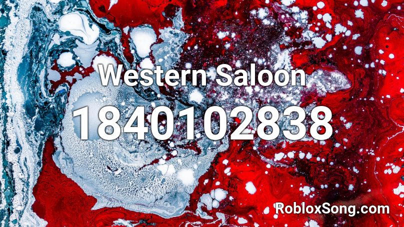 Western Saloon Roblox ID