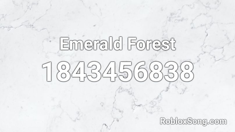 Emerald Forest Roblox ID