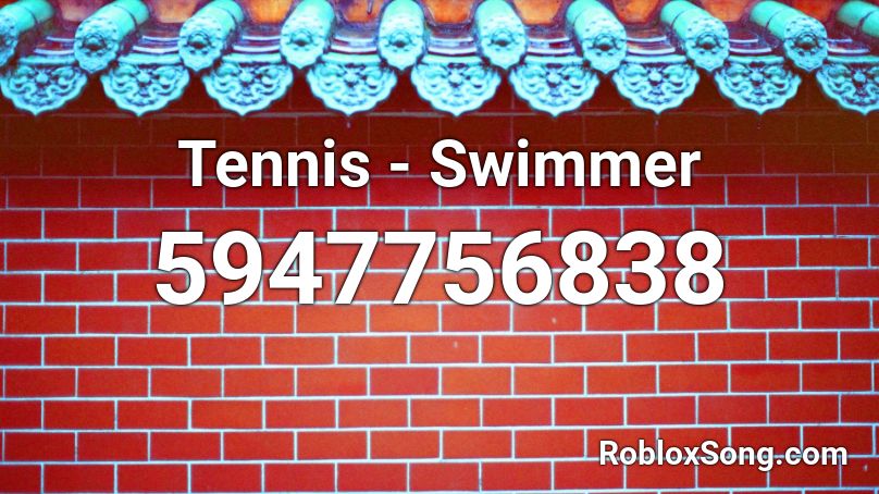 Tennis - Swimmer Roblox ID