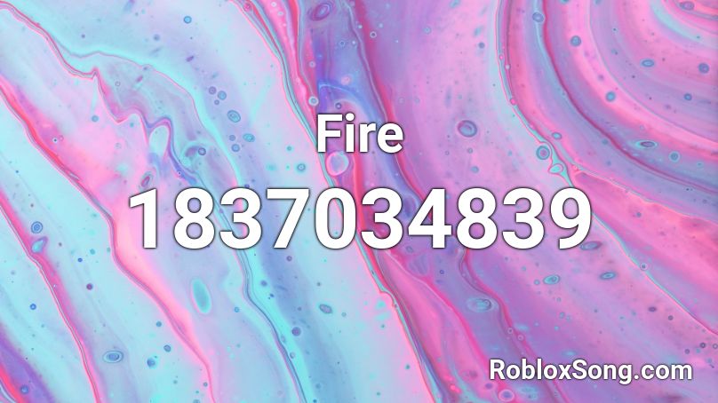 Fire Roblox ID