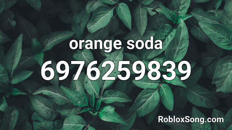 orange soda Roblox ID