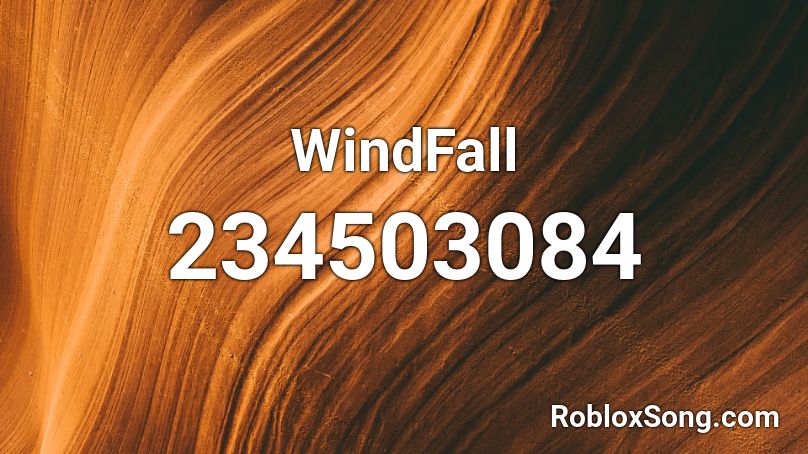 WindFall Roblox ID