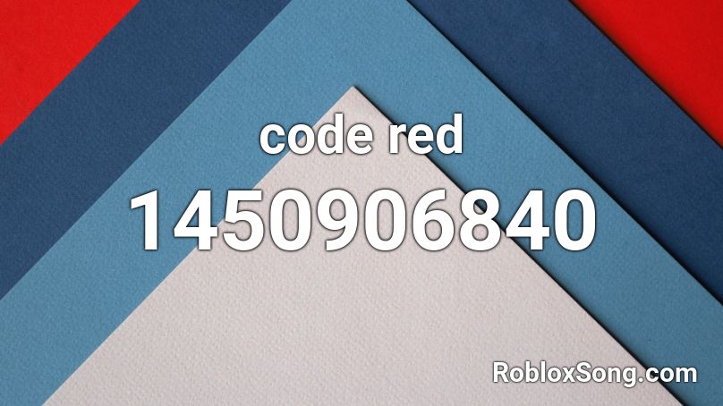 code red Roblox ID