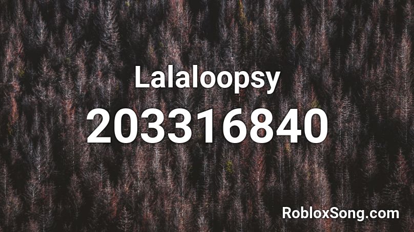 Lalaloopsy Roblox ID