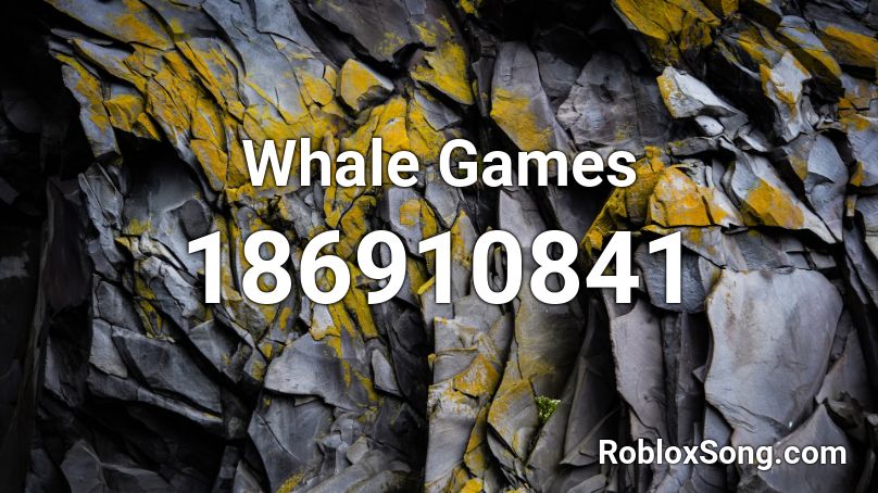 Whale Games Roblox ID