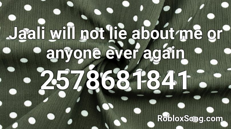 Alone Roblox ID