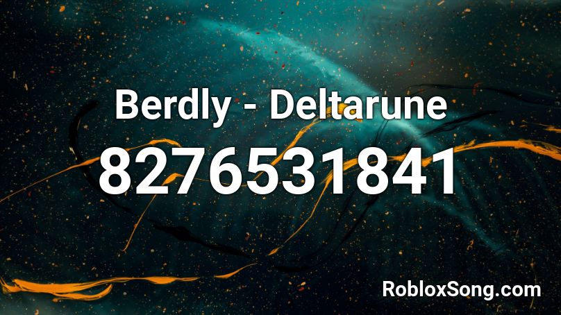 Berdly - Deltarune Roblox ID