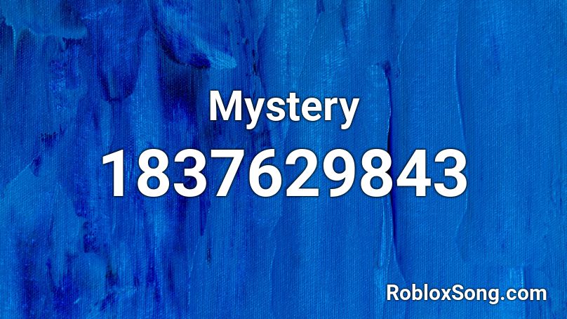 Mystery Roblox ID