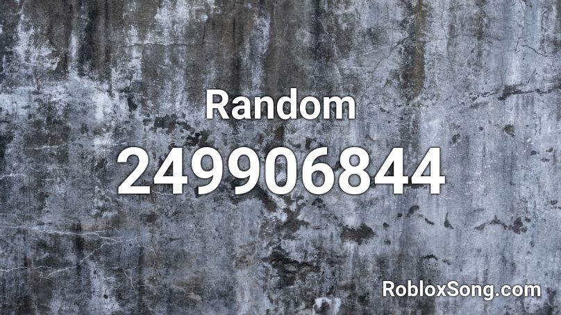 Random Roblox ID