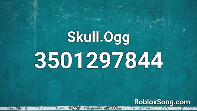 Skull.Ogg Roblox ID