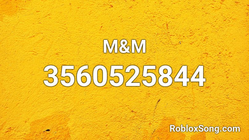 M&M Roblox ID
