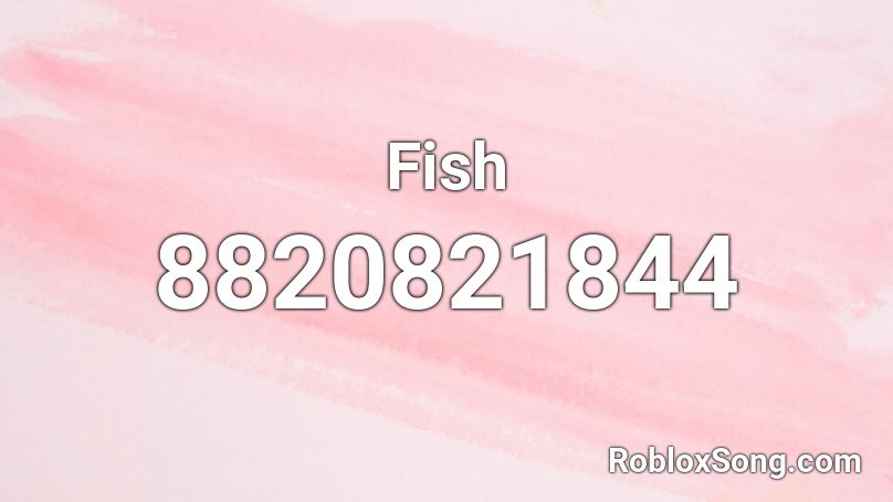 Fish Roblox ID