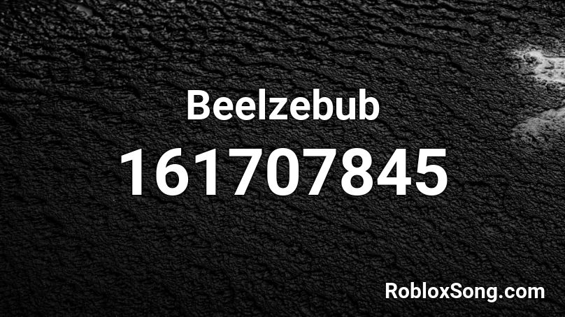 Beelzebub Roblox ID