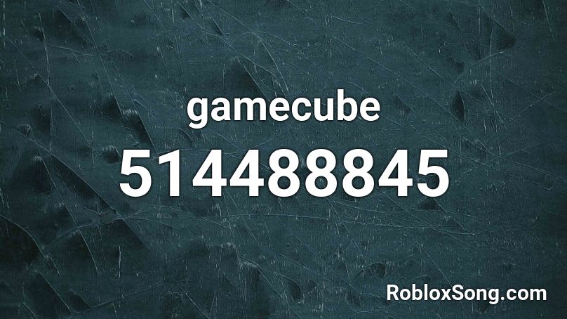 gamecube Roblox ID