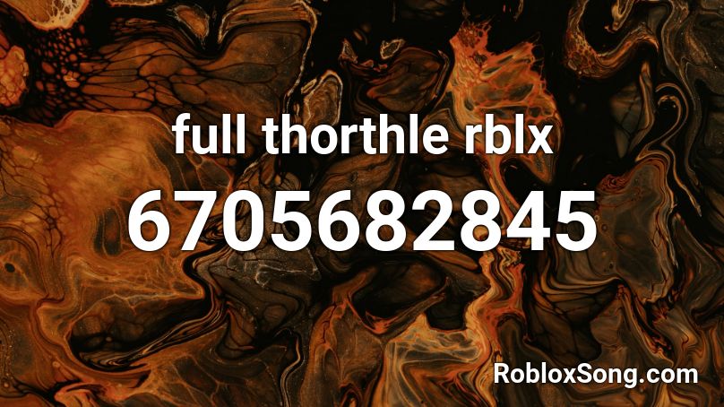 full thorthle rblx Roblox ID