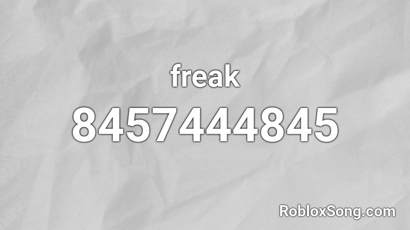 freak show-Sub urban (NOT FULL!) Roblox ID