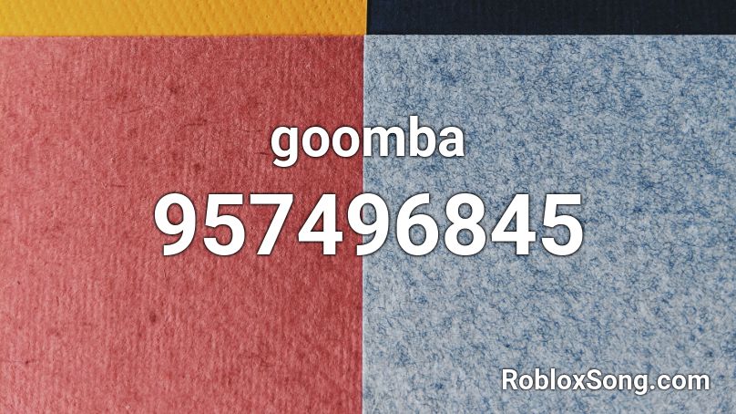 goomba Roblox ID