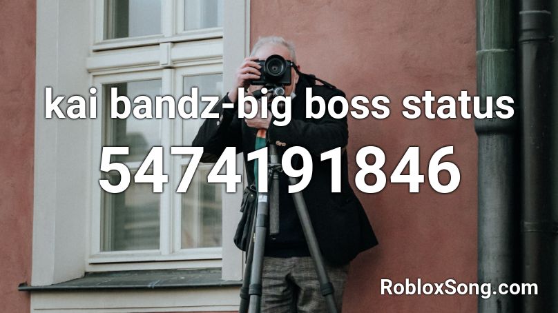kai bandz-big boss status Roblox ID