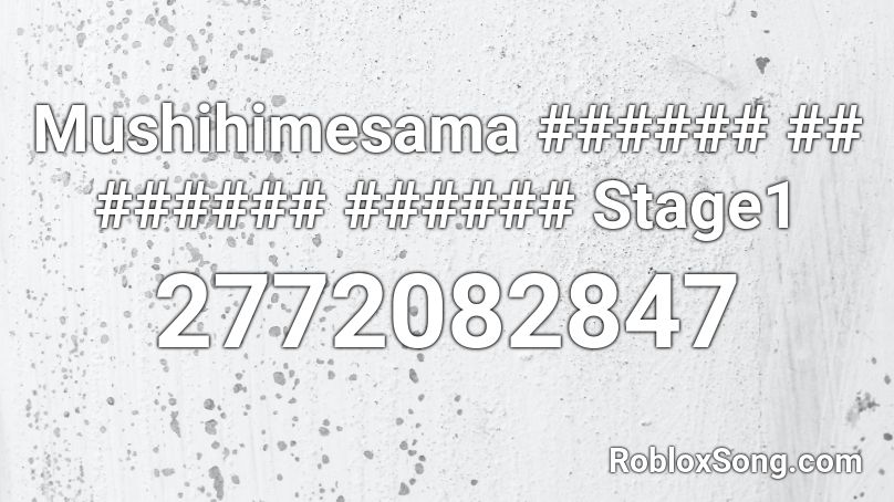 Mushihimesama ###### ## ###### ###### Stage1 Roblox ID