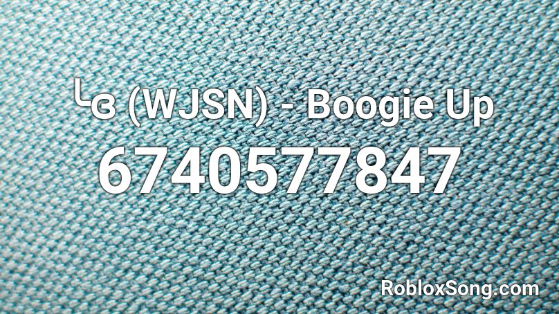 우주소녀 (WJSN) - Boogie Up Roblox ID