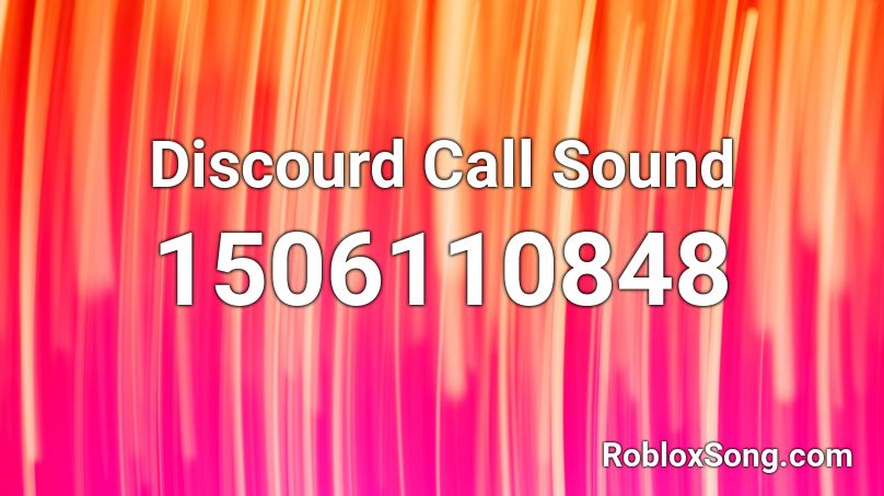Disboard sound Roblox ID