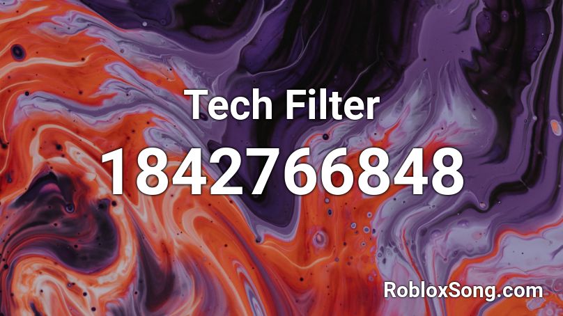 Tech Filter Roblox ID