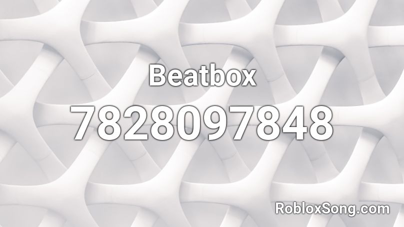 Beatbox Roblox ID