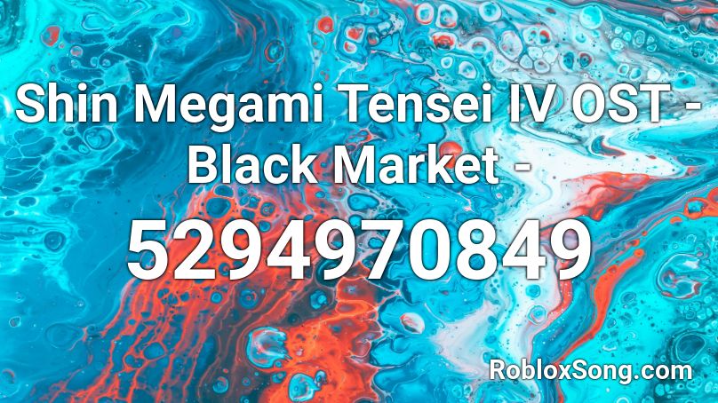 Shin Megami Tensei IV OST - Black Market - Roblox ID