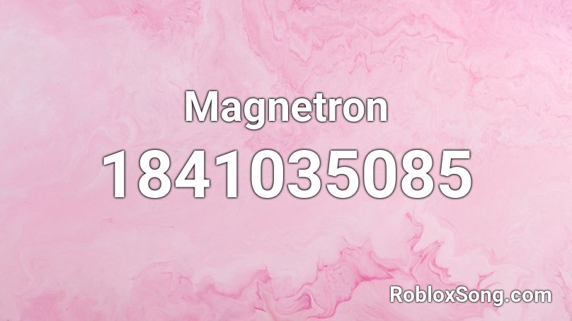 Magnetron Roblox ID