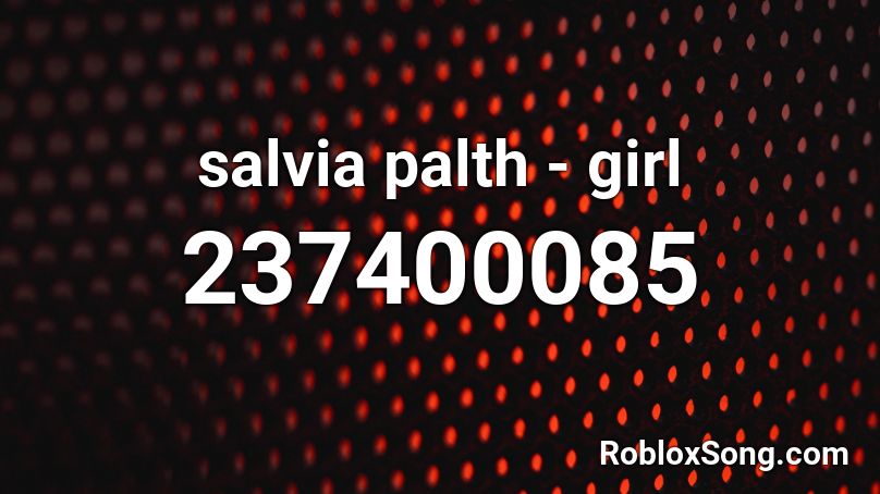 salvia palth - girl Roblox ID