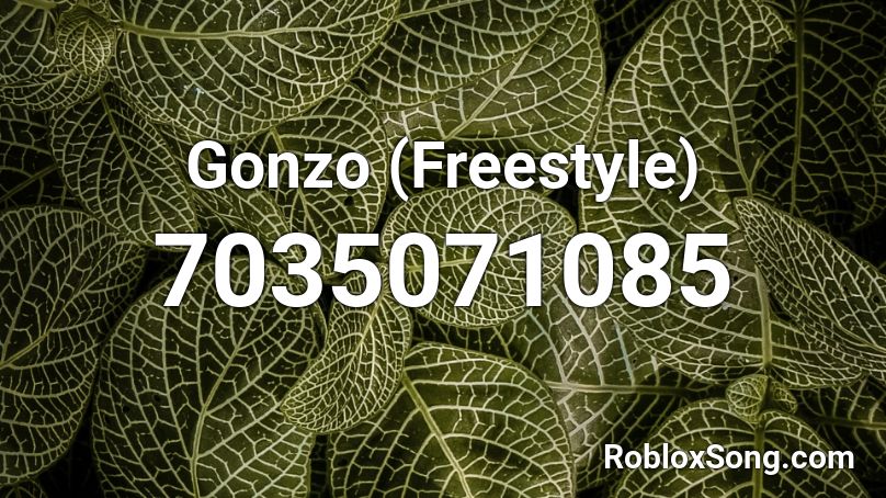Gonzo (Freestyle) Roblox ID