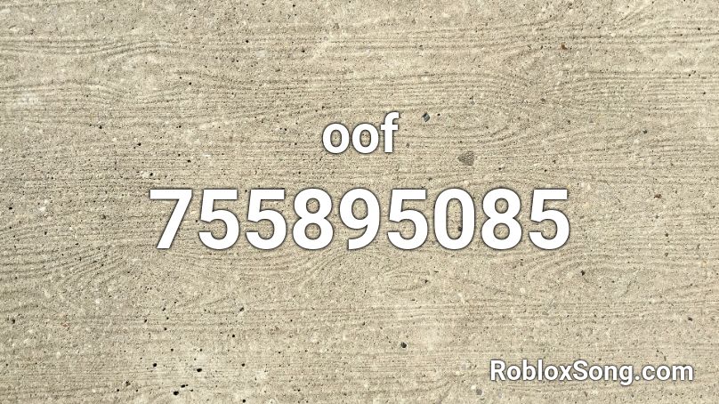 oof Roblox ID
