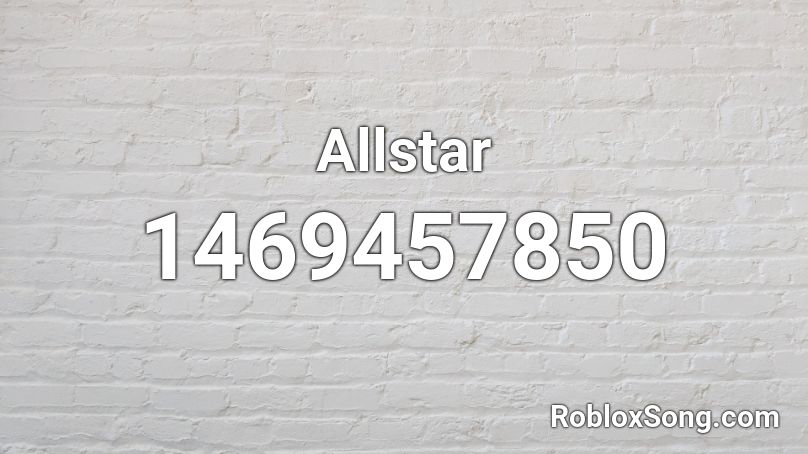 Allstar Roblox ID