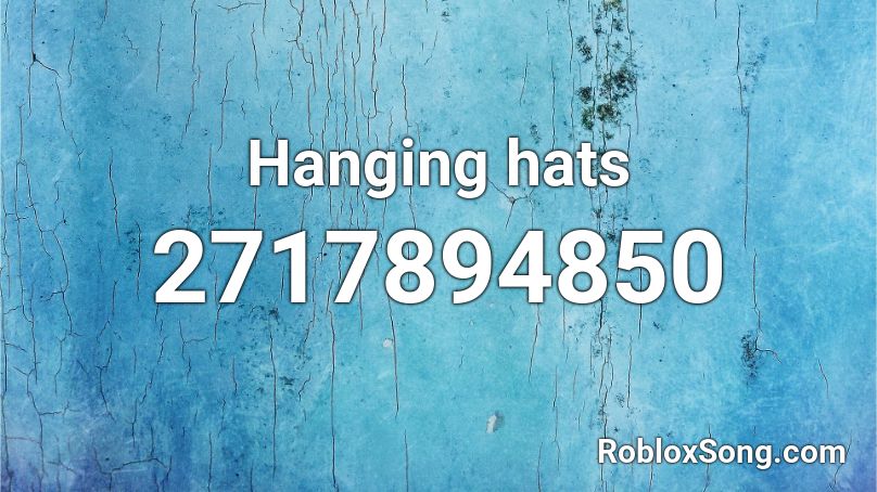 Hanging hats Roblox ID