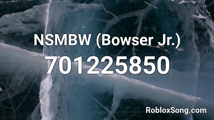 NSMBW (Bowser Jr.) Roblox ID