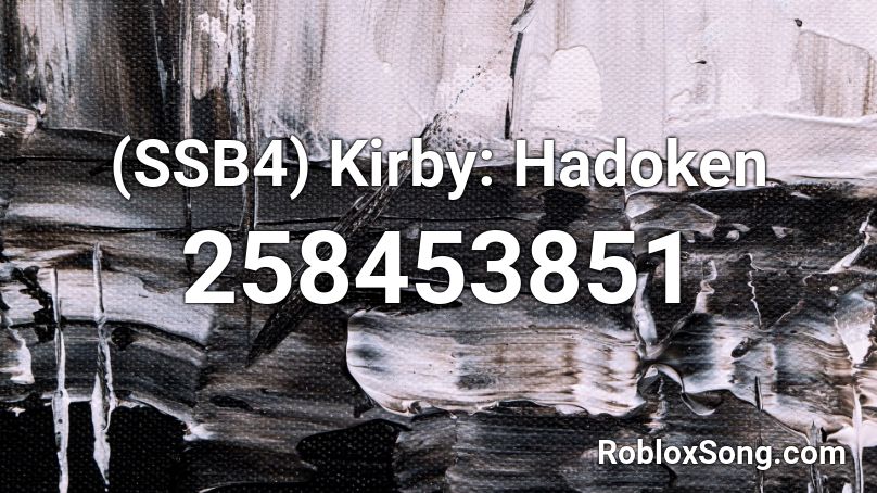 (SSB4) Kirby: Hadoken Roblox ID